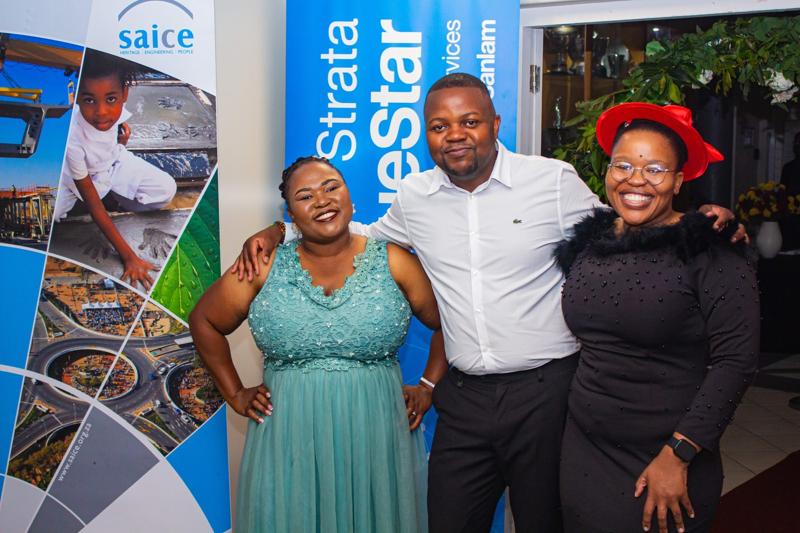 SAICE corporate function — group portrait